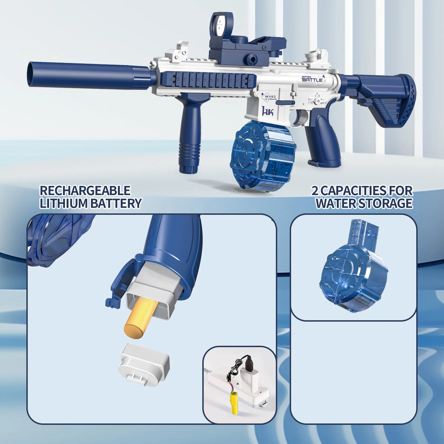 M416 À RÉSERVOIR D'EAU